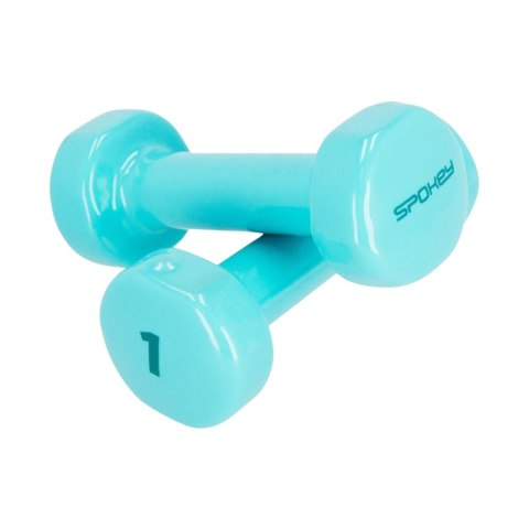 Hantle winylowe Spokey Shape 2x1kg 941965