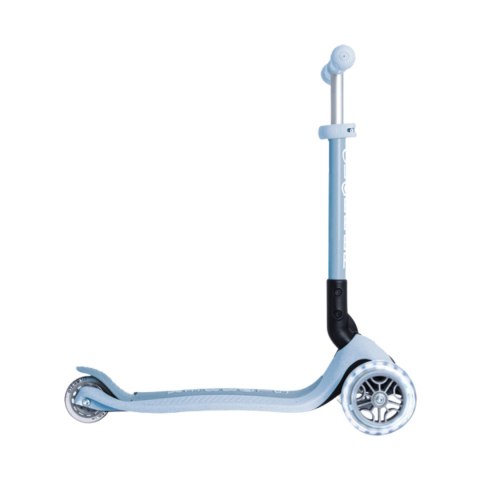 Hulajnoga SMJ Globber 3-kołowa 692-501 Junior Foldable Lights Eco jasnoniebieska