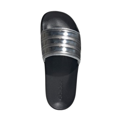 Klapki adidas Adilette Shower czarno-srebrne JQ9282