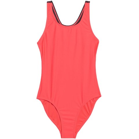 Kostium kąpielowy dla dziewczynki 4F F074 koral neon 4FJWMM00USWSF074 63N