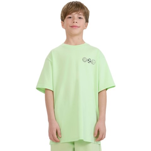 Koszulka dla chłopca 4F M2640 soczysta zieleń 4FJRSS25TTSHM2640 45S