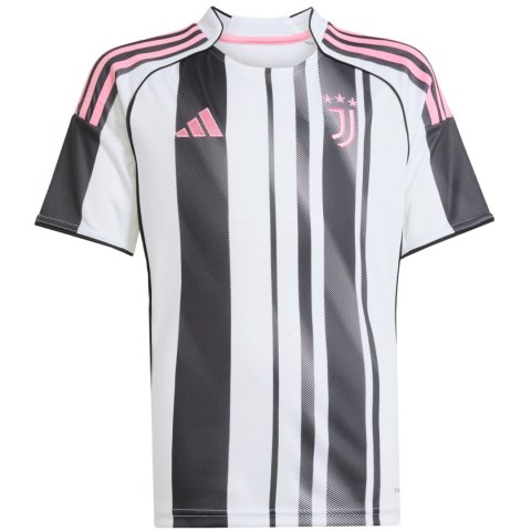 Koszulka dla dzieci adidas Juventus 25/26 Home biało-czarna JN5237