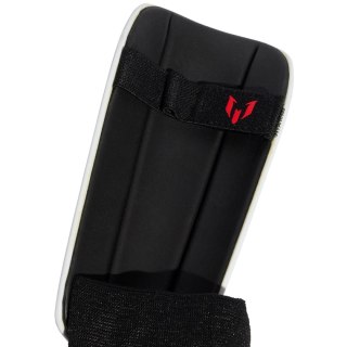 Ochraniacze piłkarskie dla dzieci adidas Messi Match srebrne JV5240