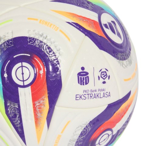 Piłka nożna adidas Ekstraklasa Pro kolorowa JY1297