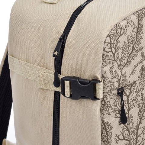 Plecak kabinowy Meteor Hermod 20 l Rami beżowy 16880