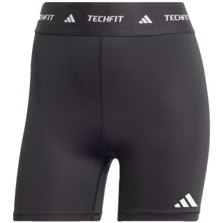 Spodenki damskie adidas TechFit Short czarne IT2275