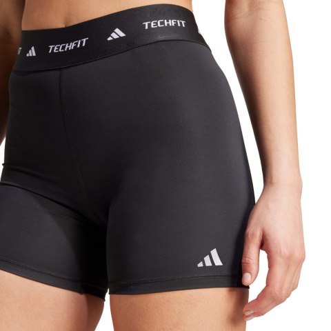 Spodenki damskie adidas TechFit Short czarne IT2275
