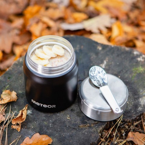 Termos obiadowy Meteor czarny 17244