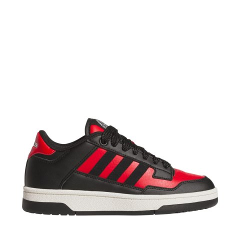 Buty dla dzieci adidas Rapid Court Low czarno-czerwone JR1020