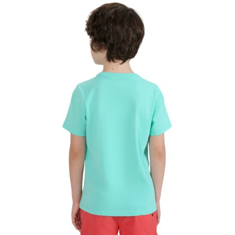 Koszulka dla chłopca 4F M1917 miętowa 4FJWSS25TTSHM1917 47S