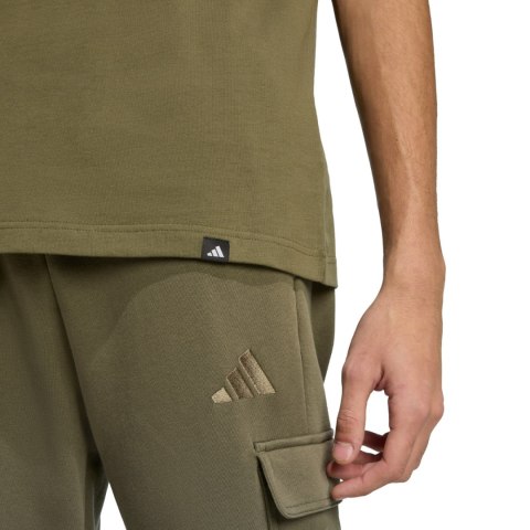 Koszulka męska adidas Camo Logo Graphic khaki KA7131