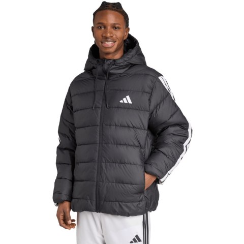 Kurtka męska adidas Essentials Climawarm 3-Stripes czarna JM8355
