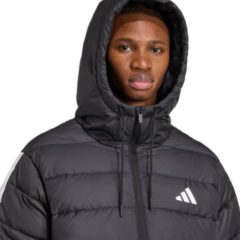 Kurtka męska adidas Essentials Climawarm 3-Stripes czarna JM8355