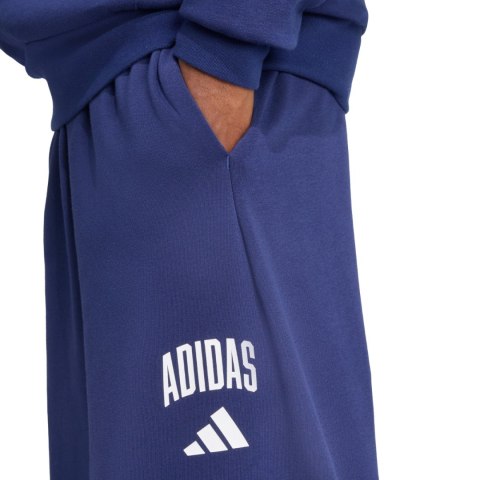 Spodnie męskie adidas Collegiate ciemnoniebieskie JM9179