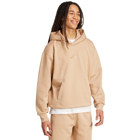 Bluza męska adidas All Szn Fleece beżowa JX5091