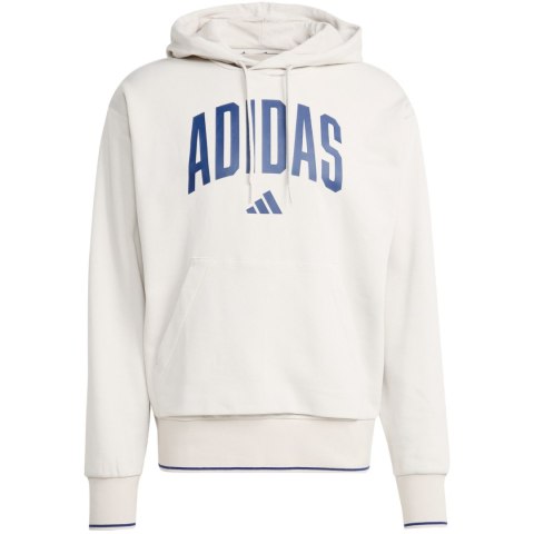 Bluza męska adidas Collegiate Hoodie jasnoszara KC3872