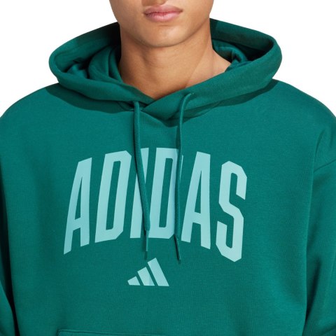 Bluza męska adidas Collegiate Hoodie zielona KC3873