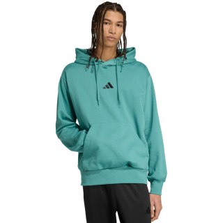 Bluza męska adidas Essentials Feelcozy Fleece turkusowa KB7650