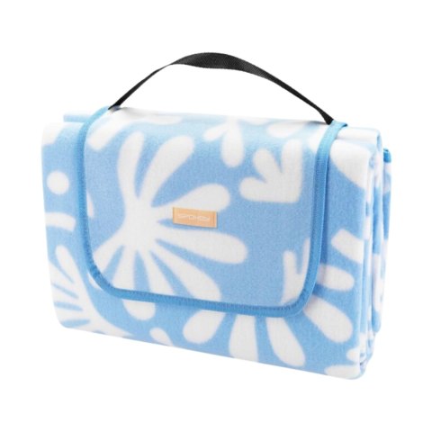 Koc piknikowy Spokey Breeze XL 210x150 cm niebieski 945902
