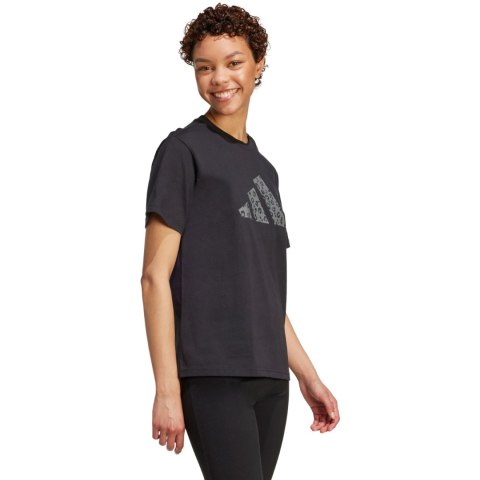 Koszulka damska adidas Animal Graphic czarna JV8536