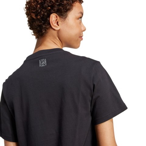 Koszulka damska adidas Animal Graphic czarna JV8536