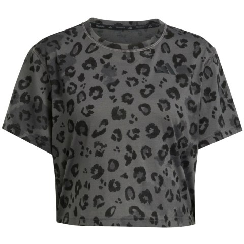 Koszulka damska adidas Workout Essentials szara JN2646