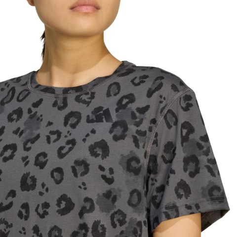 Koszulka damska adidas Workout Essentials szara JN2646