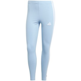 Legginsy damskie adidas Essentials 3-Stripes Cotton błękitne JE0070