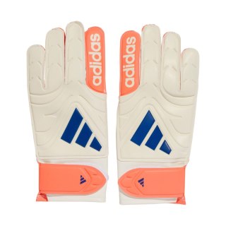 Rękawice bramkarskie adidas Copa Glove Club biało-pomarańczowe JN5339