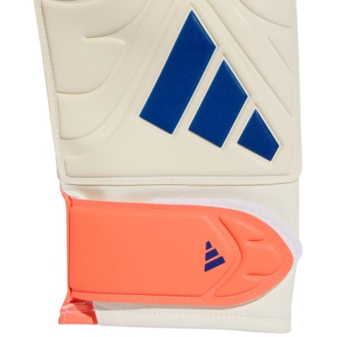 Rękawice bramkarskie adidas Copa Glove Club biało-pomarańczowe JN5339