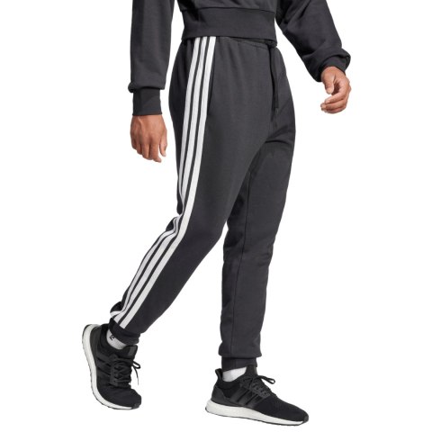 Spodnie męskie adidas Essential 3-Stripes French Terry czarne JD1881