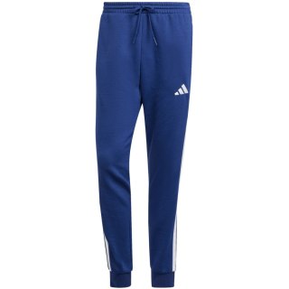 Spodnie męskie adidas Essentials 3-Stripes Fleece niebieskie JD1859