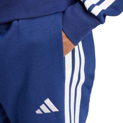 Spodnie męskie adidas Essentials 3-Stripes Fleece niebieskie JD1859