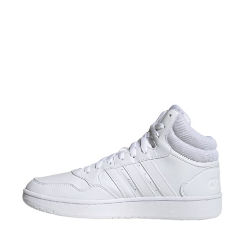 Buty męskie adidas Hoops 3.0 Mid Lifestyle Basketball Classic białe ID9838