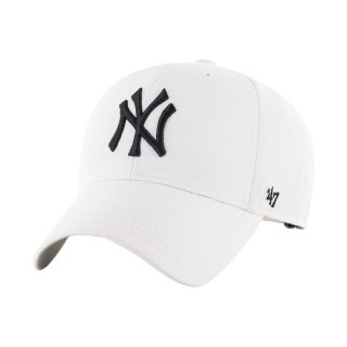 Czapka z daszkiem dla dzieci '47 New York Yankees Raised Basic biała B-RAC17CTP-WH-KIDS