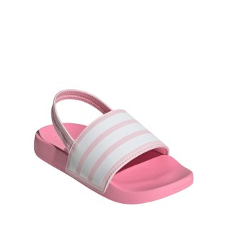 Klapki dla dzieci adidas Adilette Estrap różowe JR5331