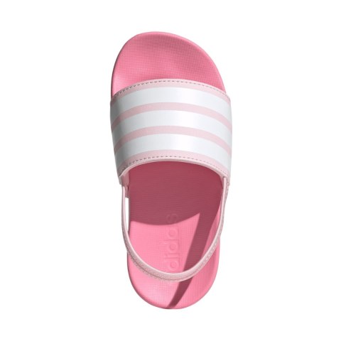 Klapki dla dzieci adidas Adilette Estrap różowe JR5331