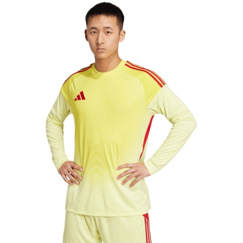 Koszulka bramkarska męska adidas Tiro 25 Competition Goalkeeper Long Sleeve żółta JN2018
