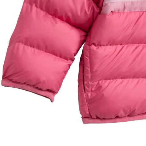Kurtka dla dzieci adidas I SD JKT różowa JL7390