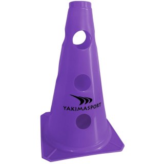 Pachołek z otworami Yakima Sport 23 cm fioletowy 100701