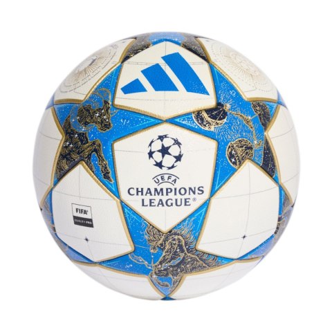Piłka nożna adidas UCL Competition 25/26 League Phase biało-niebiesko-złota JP1541