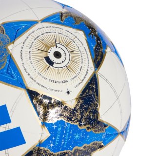 Piłka nożna adidas UCL Pro Sala 25/26 League Stage biało-niebiesko-złota JP1546