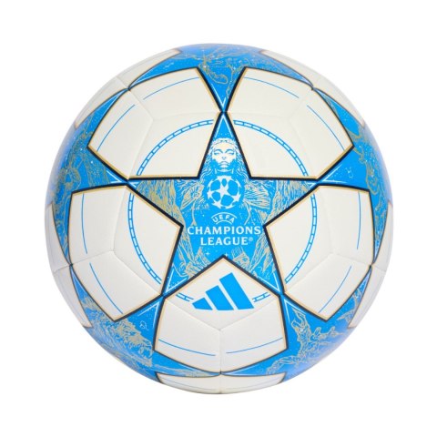 Piłka nożna adidas UCL Training 25/26 League Stage biało-niebieska JP1534