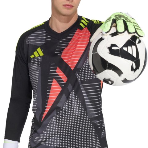 Rękawice bramkarskie adidas Predator Competition limonkowe JN5371
