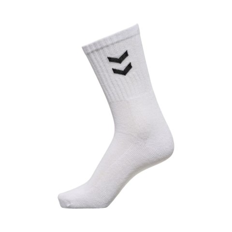 Skarpety Hummel Crew Socks Basic 3-pack białe 022030-9001