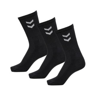 Skarpety Hummel Crew Socks Basic 3-pack czarne 022030-2001