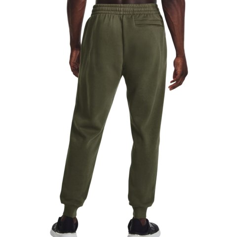 Spodnie męskie Under Armour Rival Fleece Joggers oliwkowe 1379774 390