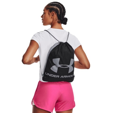 Worek na buty Under Armour Ozsee Sackpack czarno-szary 1240539 009
