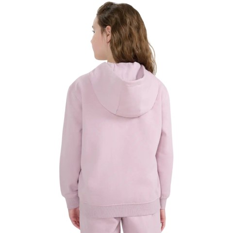 Bluza dla dziewczynki 4F F1952 jasny róż 4FJWAW25TSWSF1952 56S