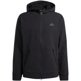 Bluza męska adidas Designed for Training COLD.RDY Full-Zip Hoodie czarna IN5607